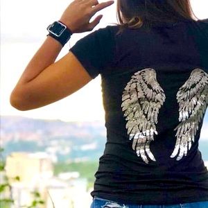 Angel wings t-shirt